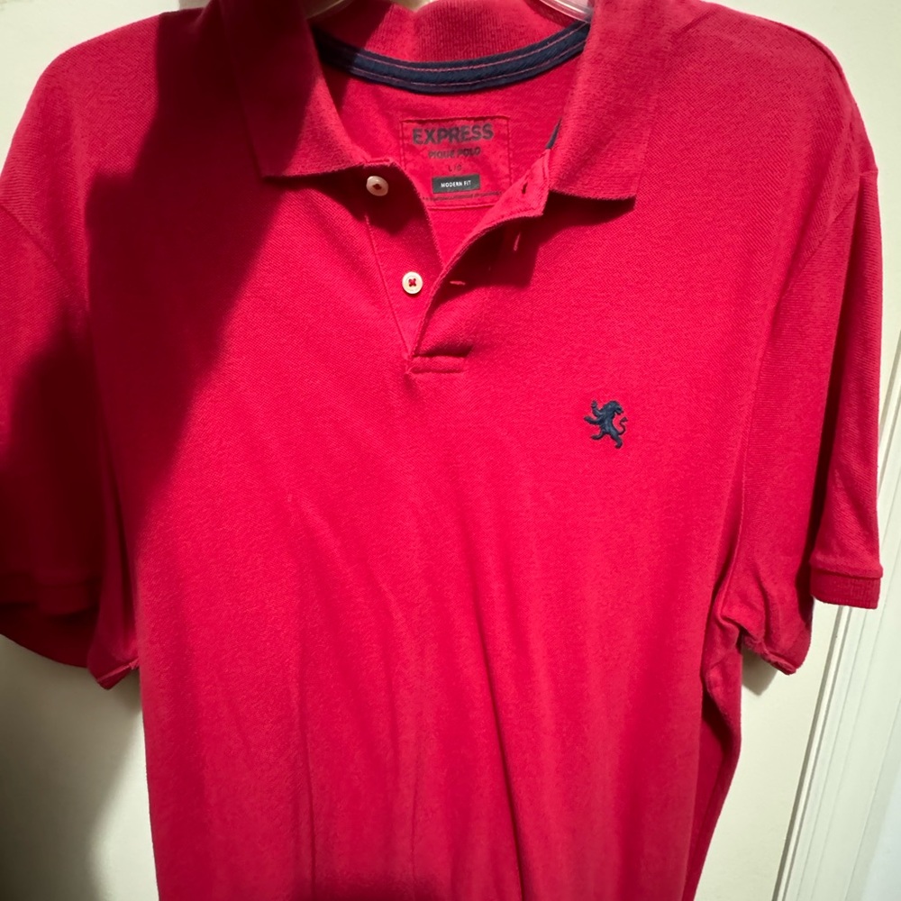Express polo red